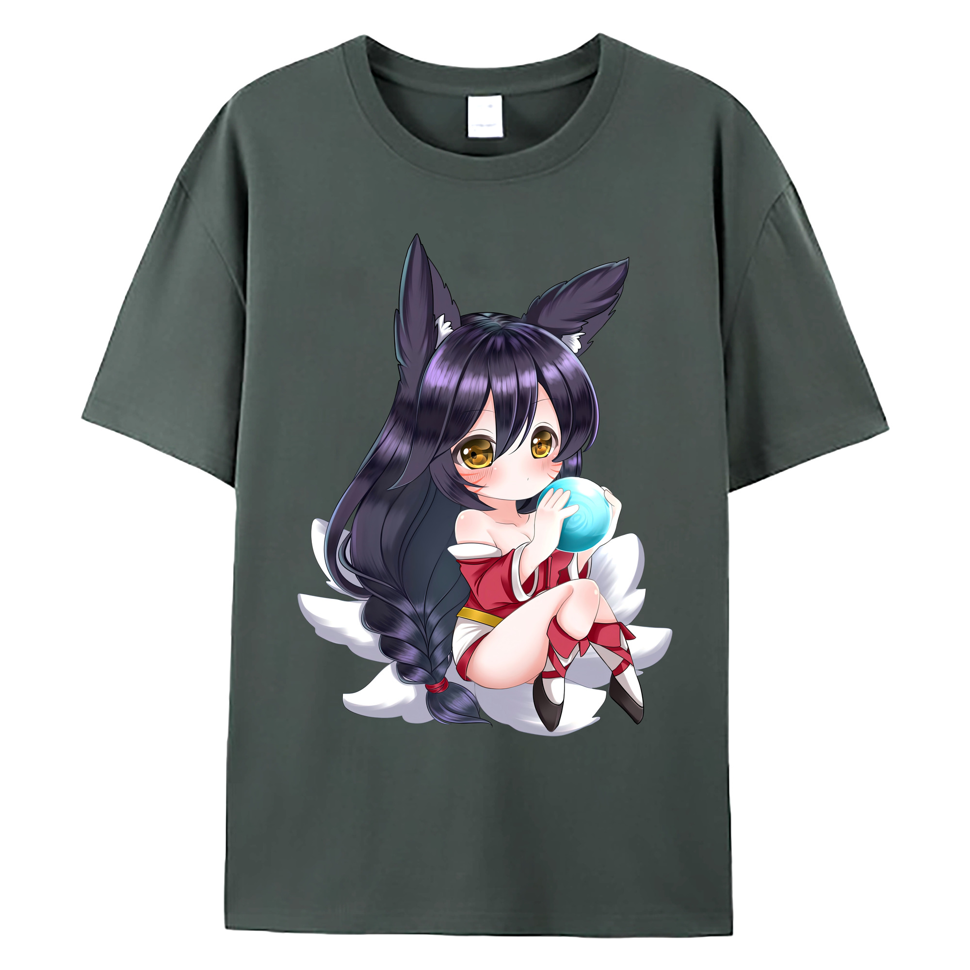 （画像用） リーグ・オブ・レジェンド League of Legends LOL 綿100％ メンズ半袖Tシャツ｜肌触りやわらか＆通気性